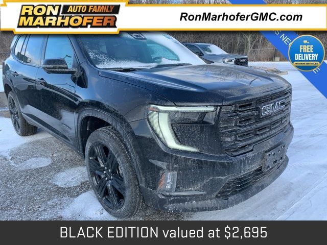 Black (Ebony Twilight Metallic) 2026 GMC Acadia SUV / Crossover Front-Wheel Drive 8-Speed Automatic