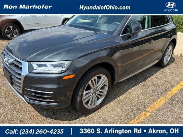 Gray Metallic 2020 Audi Q5 SUV / Crossover All-Wheel Drive 7-Speed Automatic