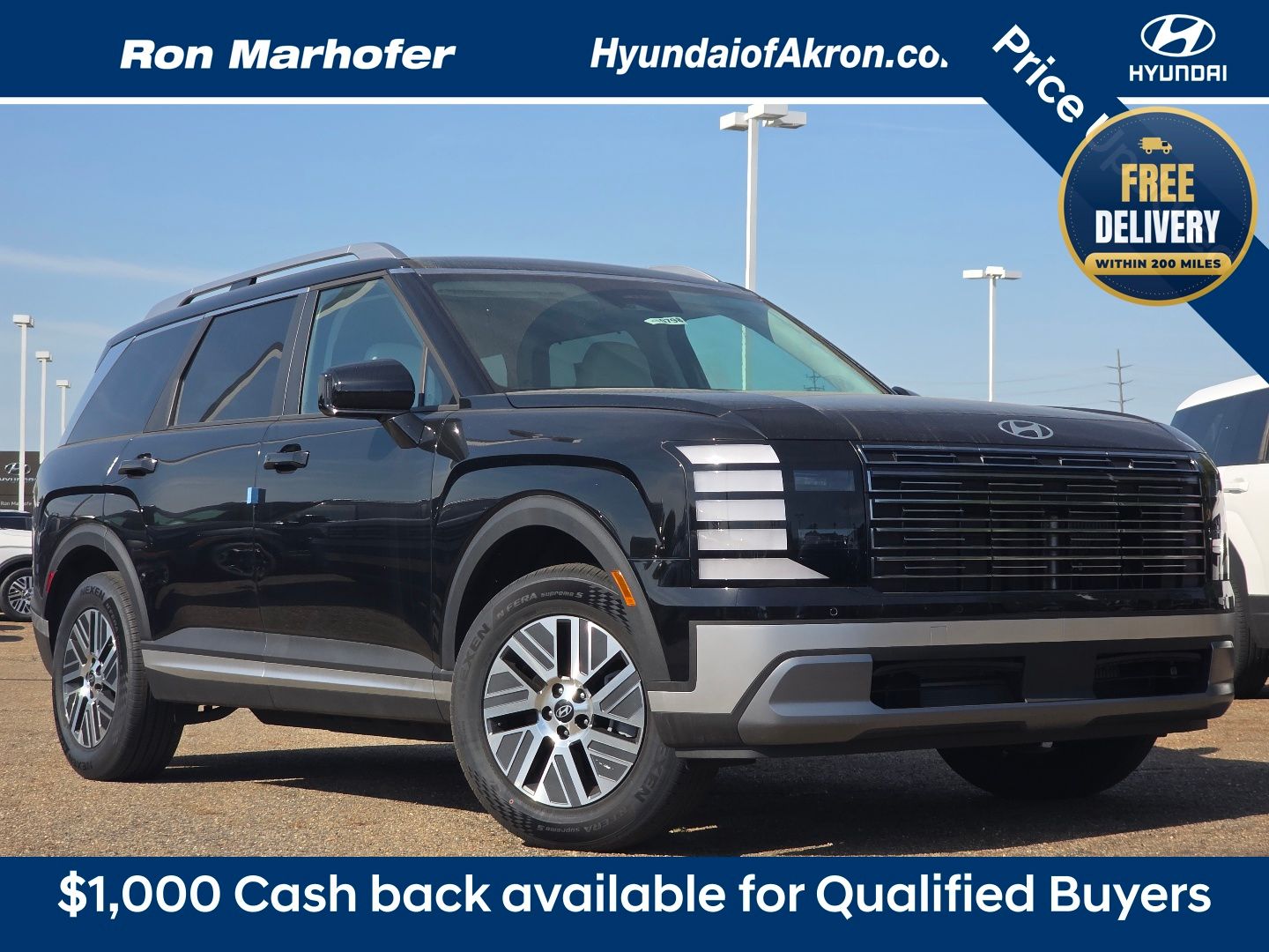 Abyss Black Pearl 2026 Hyundai Palisade Hybrid SUV / Crossover All-Wheel Drive 6-Speed Automatic