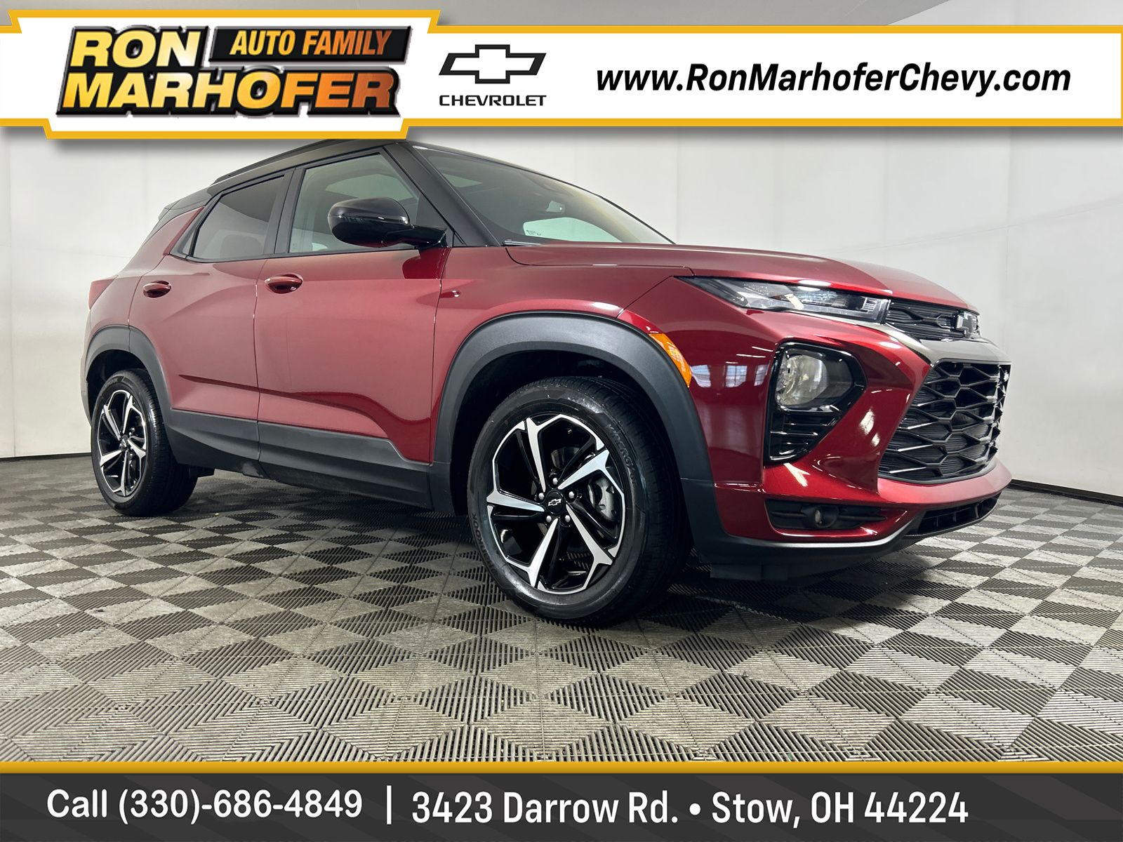 Red (Crimson Metallic) 2023 Chevrolet Trailblazer SUV / Crossover Front-Wheel Drive Continuously Variable Transmission