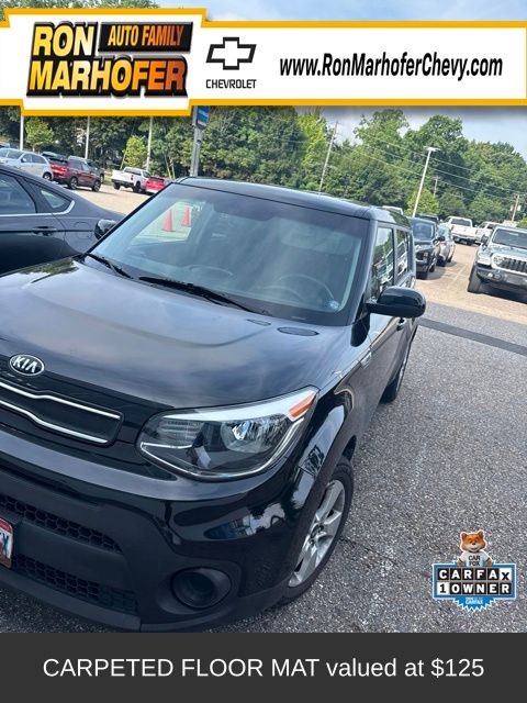 Shadow Black 2019 Kia Soul Wagon Front-Wheel Drive 6-Speed Automatic
