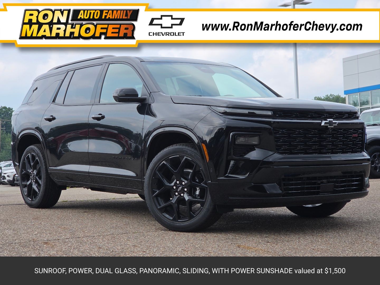 Mosaic Black Metallic 2026 Chevrolet Traverse SUV / Crossover Four-Wheel Drive 8-Speed Automatic