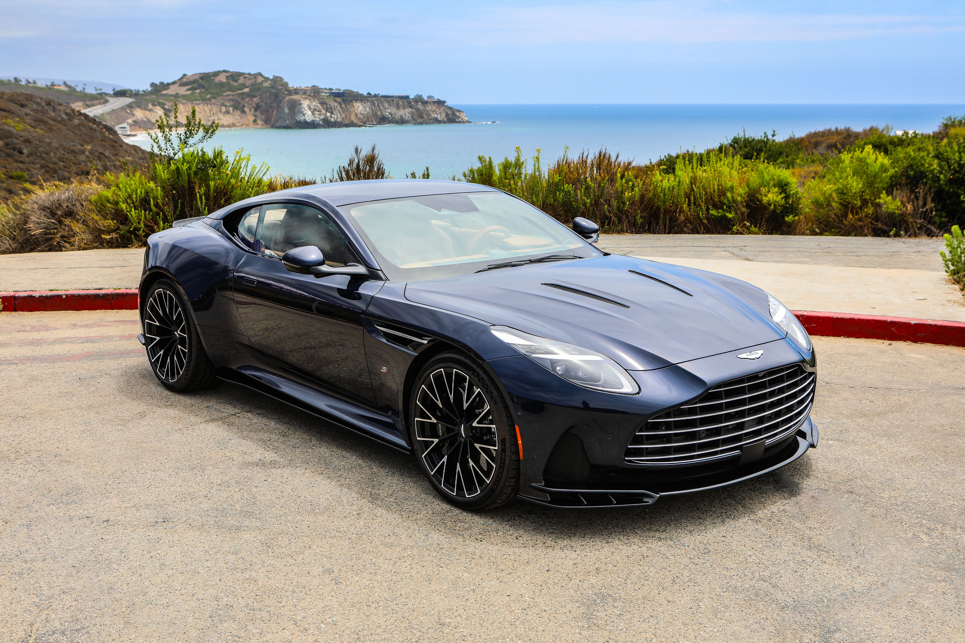 Midnight Blue 2026 Aston Martin DB12 Coupe Rear-Wheel Drive 8-Speed Automatic