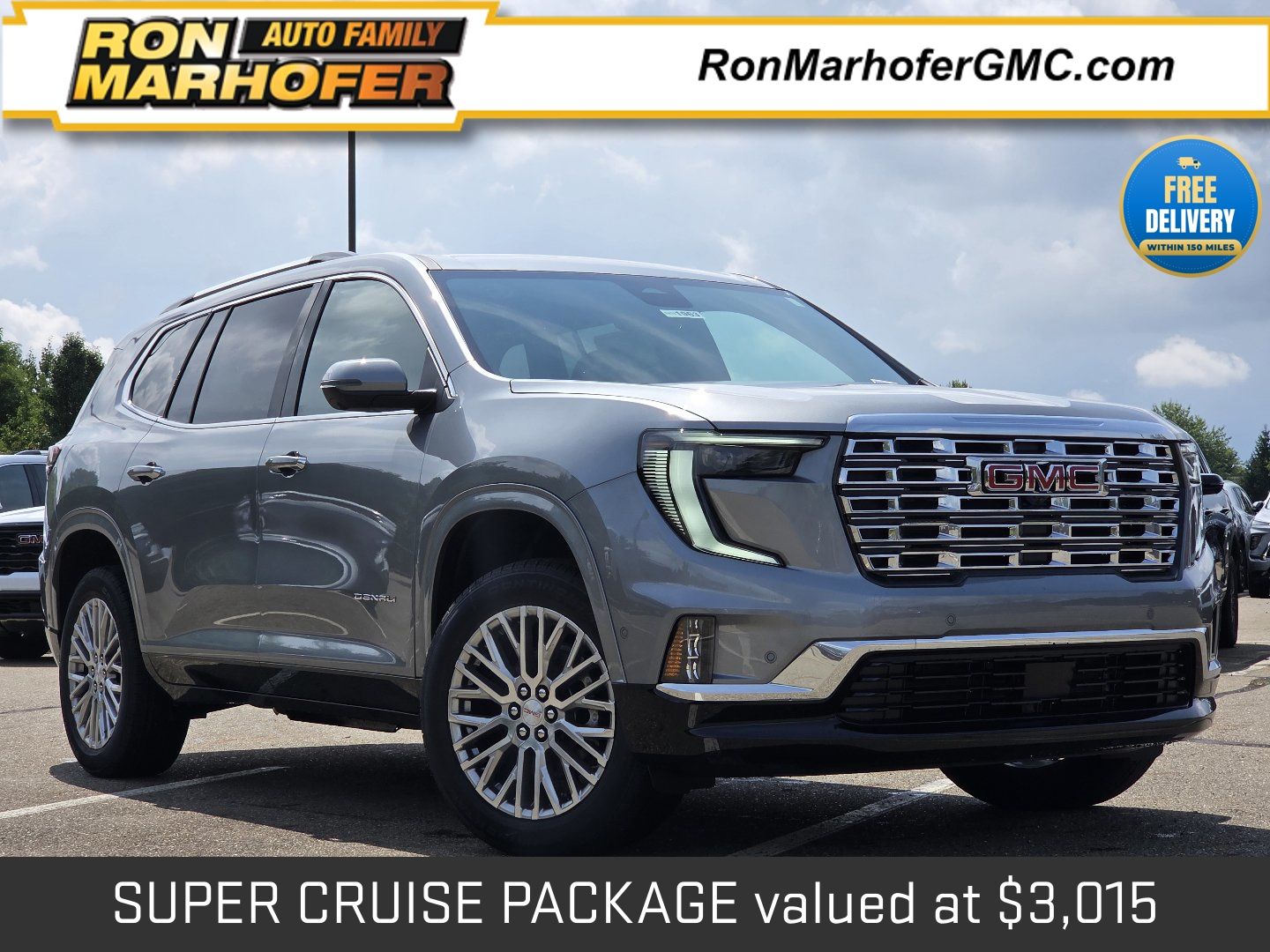 Sterling Metallic 2026 GMC Acadia SUV / Crossover Four-Wheel Drive 8-Speed Automatic
