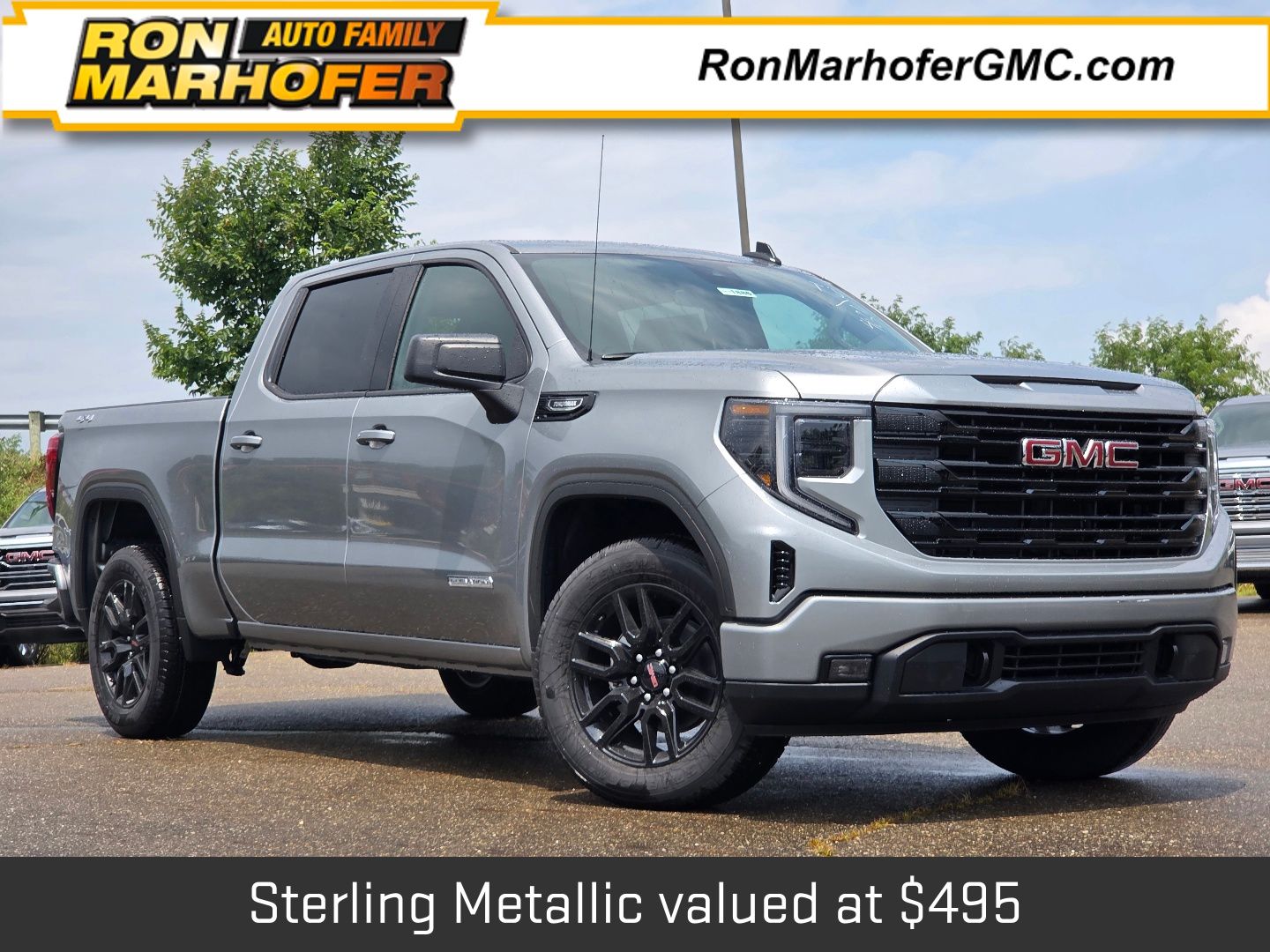 Sterling Metallic 2026 GMC Sierra 1500 Pickup Truck Four-Wheel Drive 8-Speed Automatic