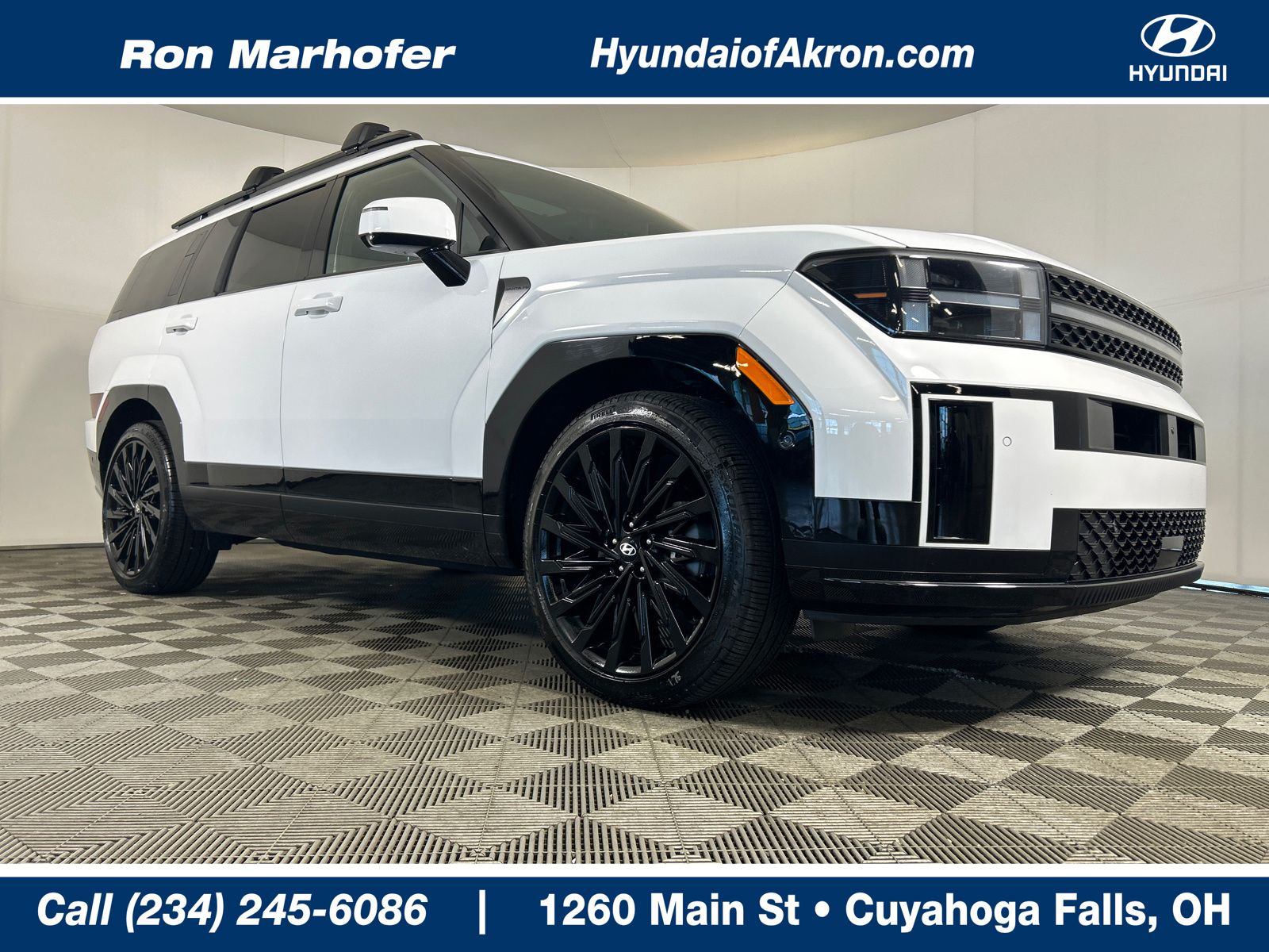 Serenity White 2025 Hyundai Santa Fe SUV / Crossover Front-Wheel Drive Automatic
