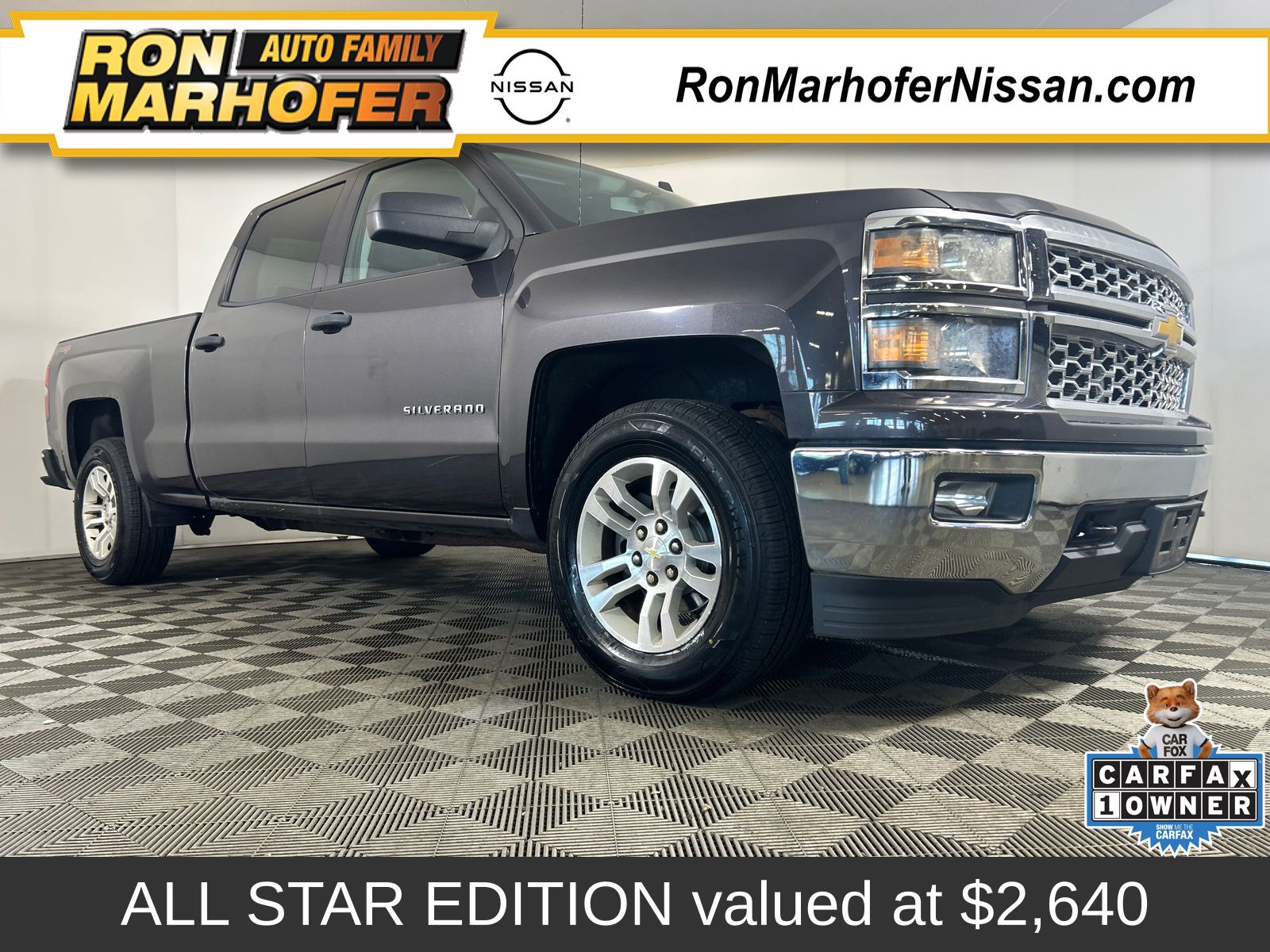  2014 Chevrolet Silverado 1500 LT Crew Cab 4WD   