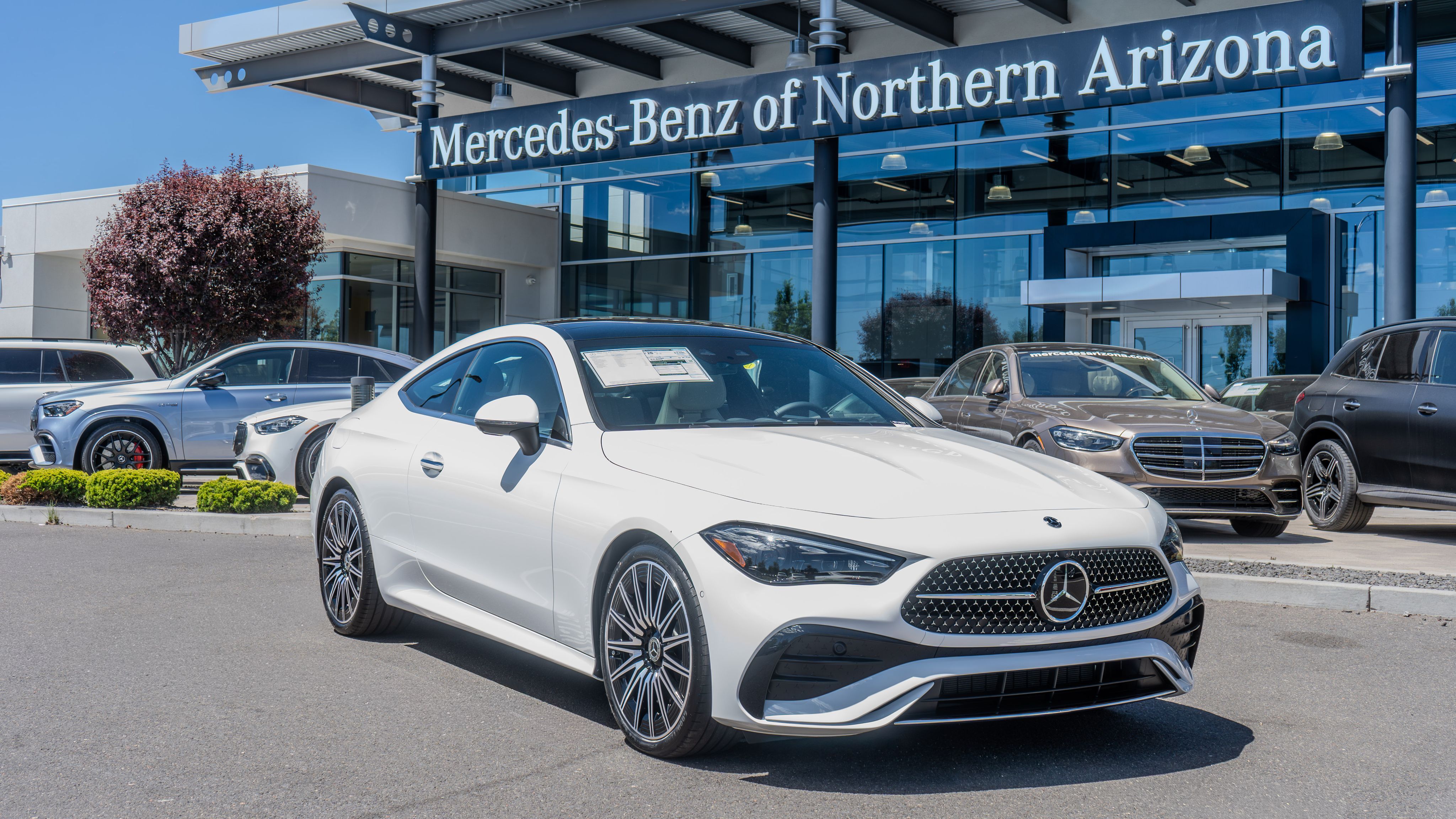 White 2026 Mercedes-Benz CLE Convertible All-Wheel Drive 9-Speed Automatic