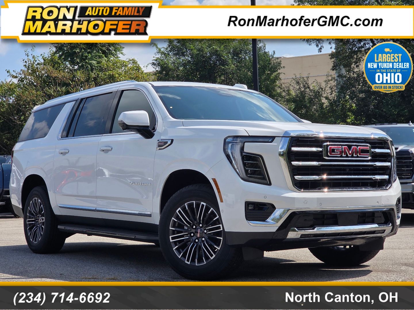 Summit White 2026 GMC Yukon XL SUV / Crossover Four-Wheel Drive 