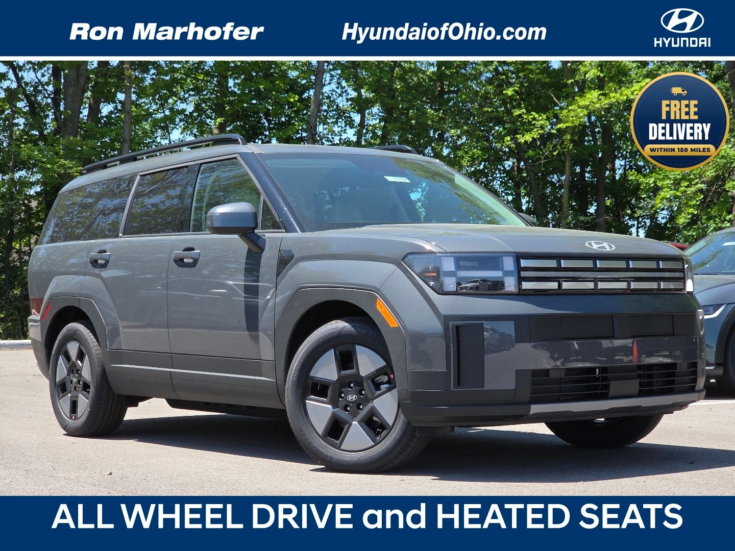 Ecotronic Gray 2026 Hyundai Santa Fe Hybrid SUV / Crossover All-Wheel Drive 6-Speed Automatic