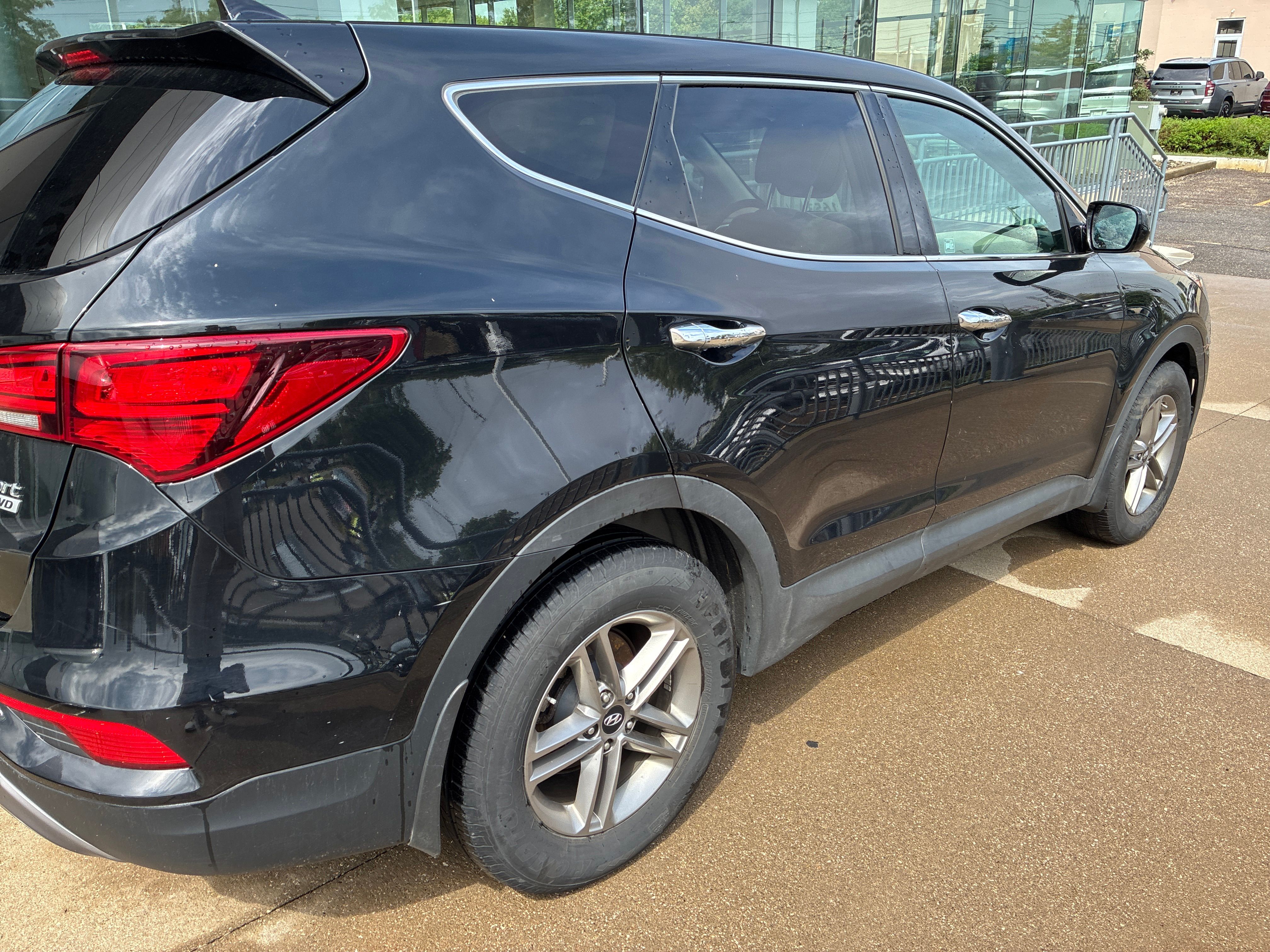2017 Twilight Black Hyundai Santa Fe Sport 2.4 Base AWD SUV