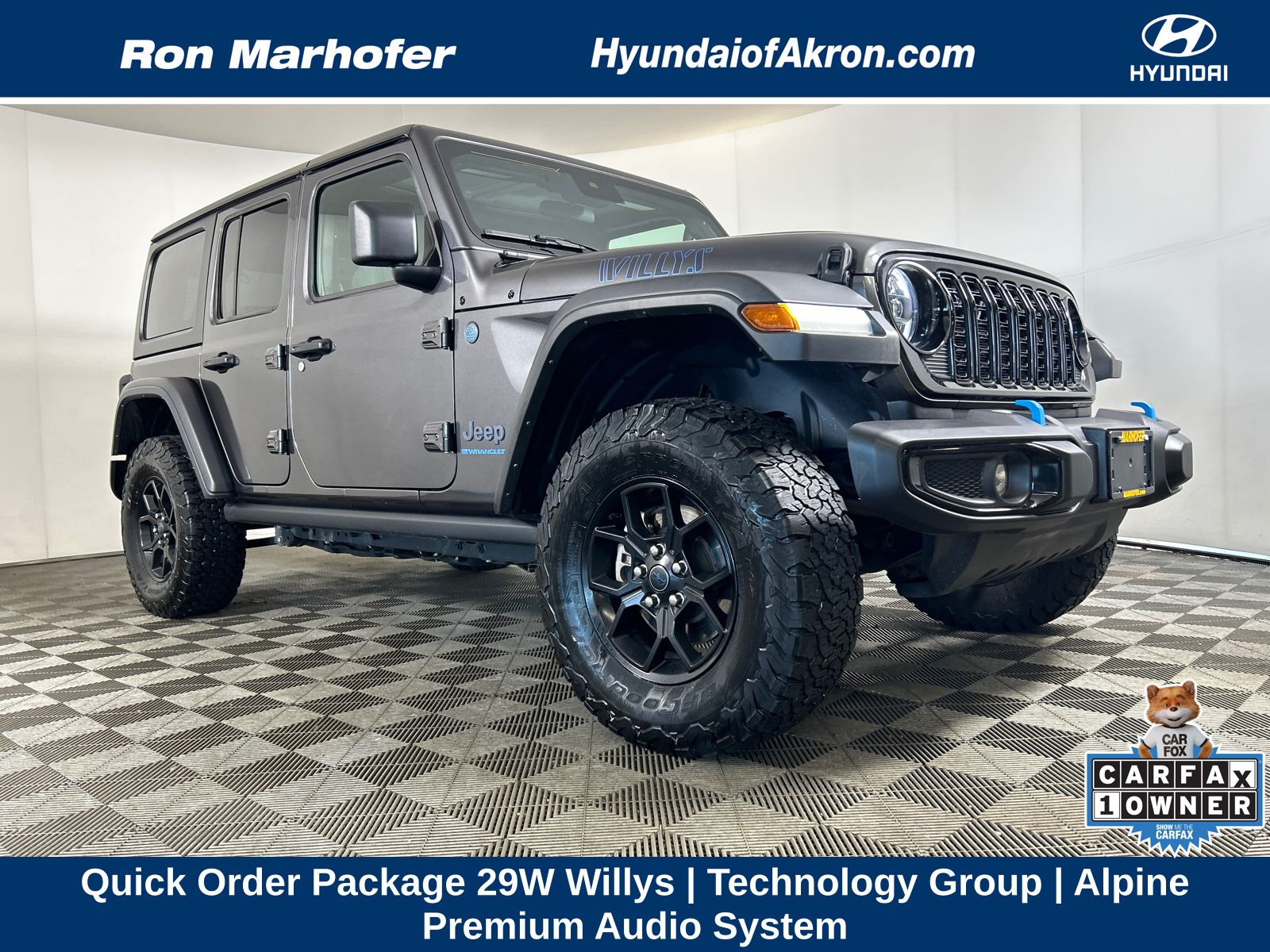 2024 Jeep Wrangler 4xe Willys 4WD