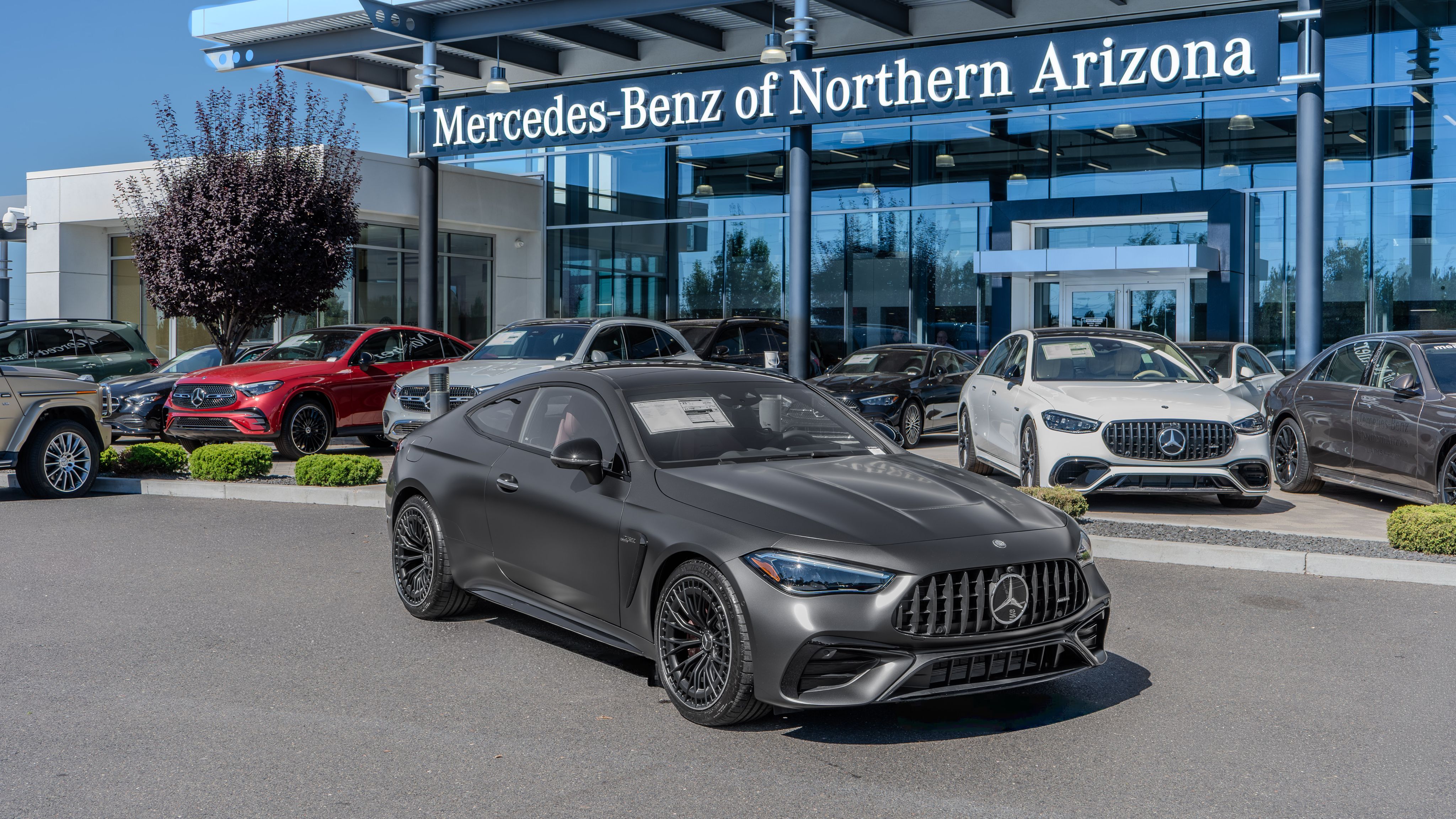 Gray 2026 Mercedes-Benz CLE Coupe All-Wheel Drive 9-Speed Automatic