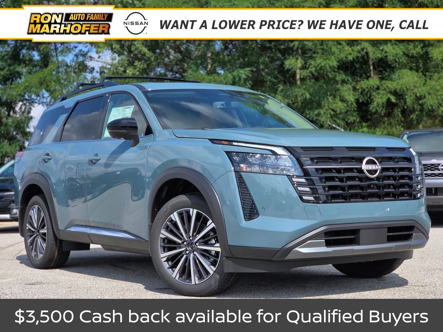 Baltic Teal 2026 Nissan Pathfinder SUV / Crossover All-Wheel Drive 9-Speed Automatic