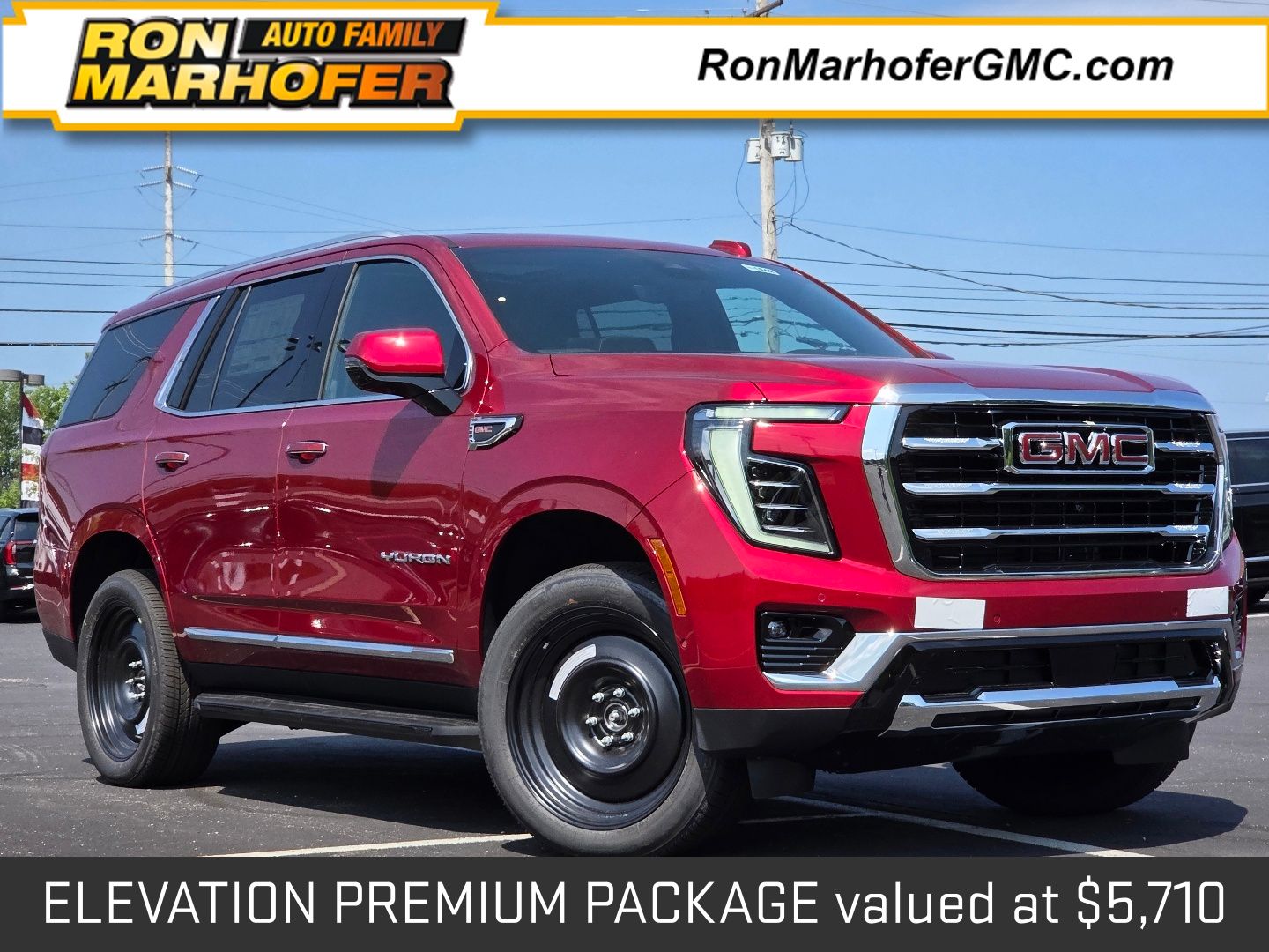Volcanic Red Tintcoat 2026 GMC Yukon SUV / Crossover Four-Wheel Drive 