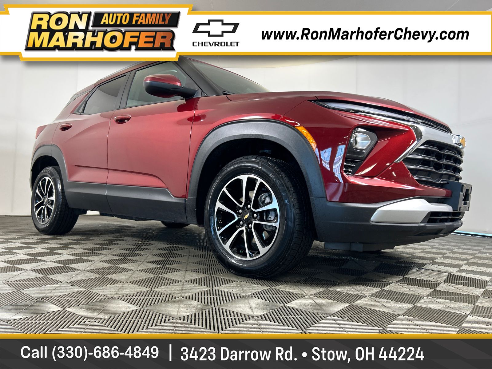 Red (Crimson Metallic) 2024 Chevrolet Trailblazer SUV / Crossover Four-Wheel Drive 9-Speed Automatic