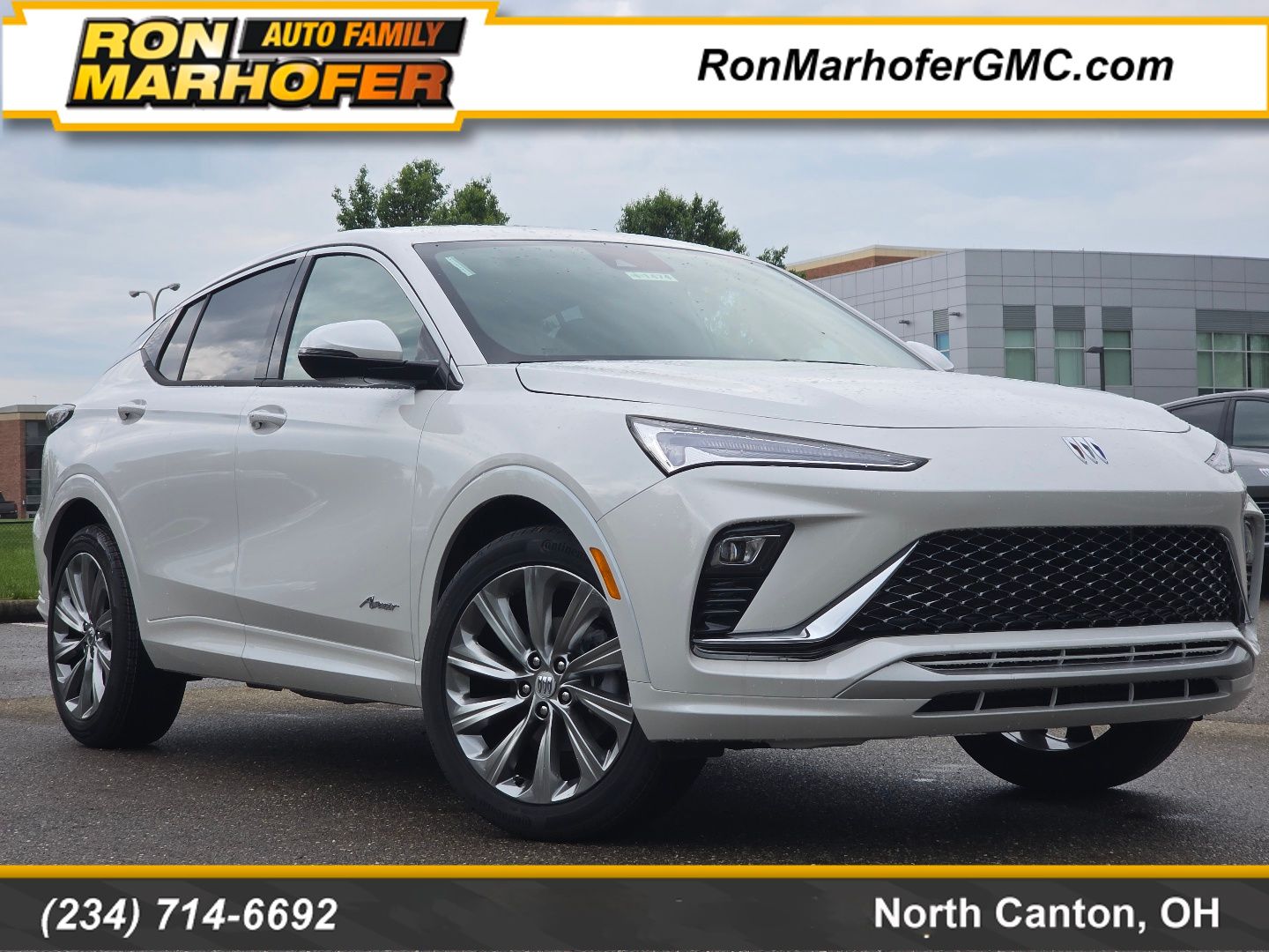 White Frost Tricoat 2026 Buick Envista SUV / Crossover Front-Wheel Drive 6-Speed Automatic