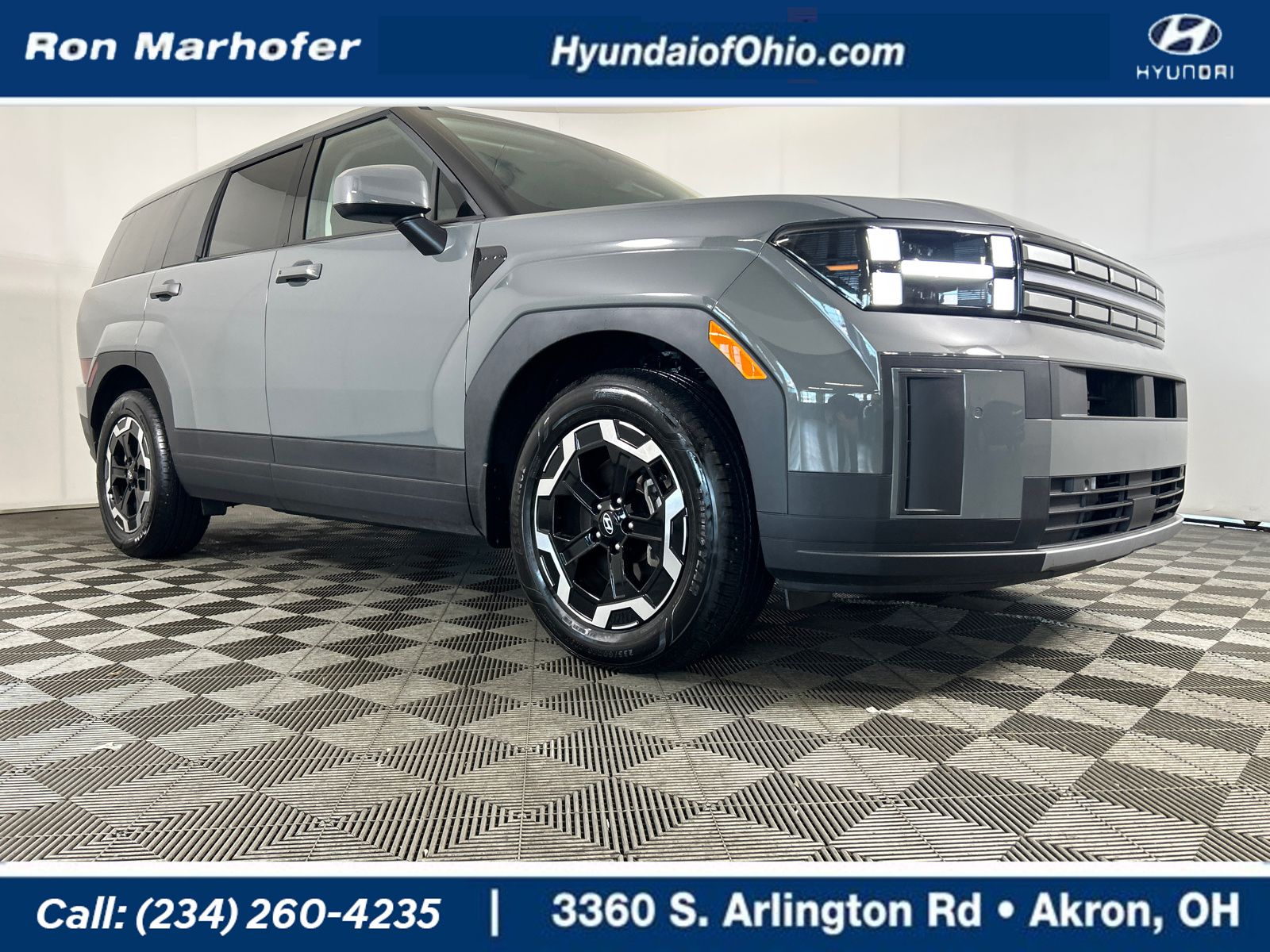 Hampton Gray 2026 Hyundai Santa Fe SUV / Crossover All-Wheel Drive 8-Speed Automatic