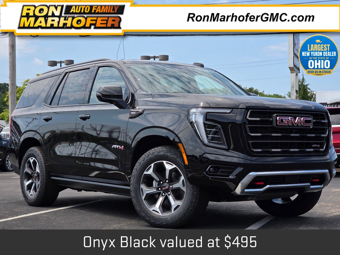 Onyx Black 2026 GMC Yukon SUV / Crossover Four-Wheel Drive