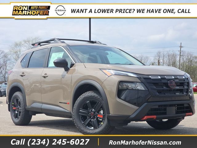 Baja Storm Metallic 2026 Nissan Rogue SUV / Crossover All-Wheel Drive Continuously Variable Transmission