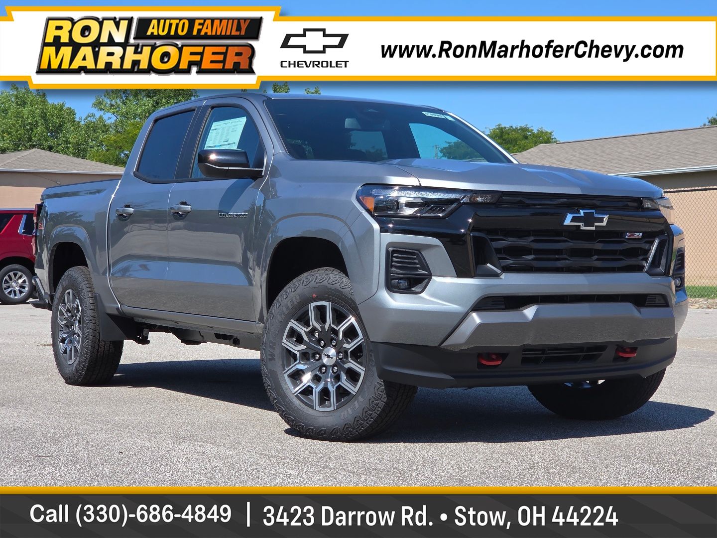 Sterling Gray Metallic 2026 Chevrolet Colorado Pickup Truck Four-Wheel Drive 8-Speed Automatic