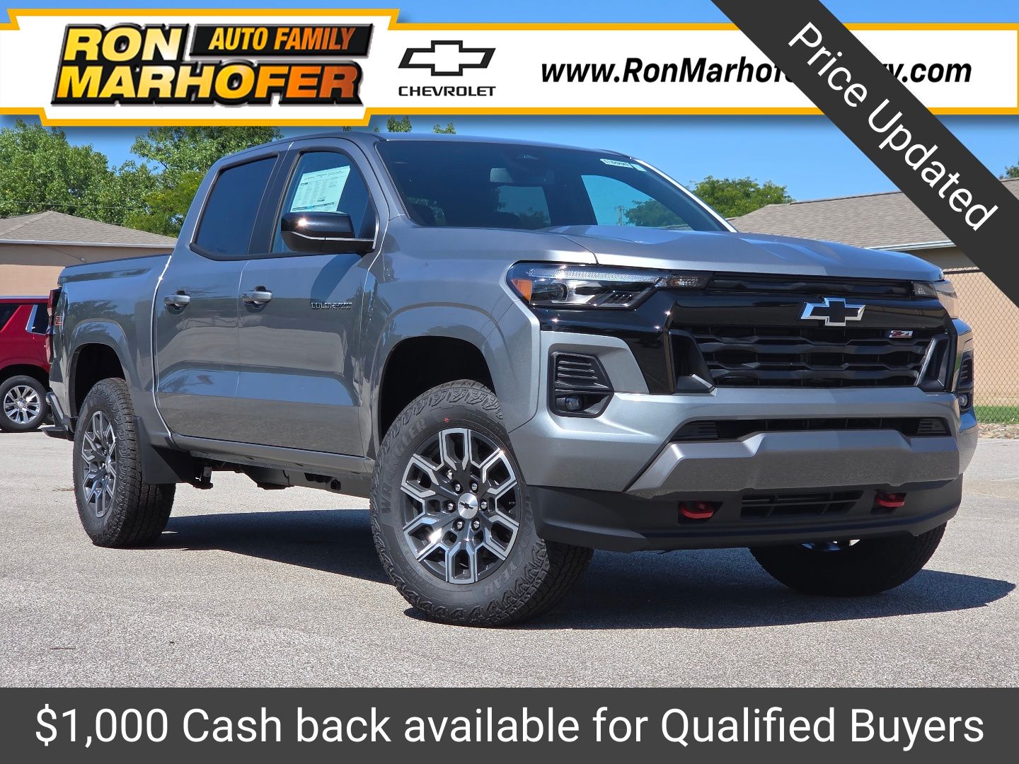 Sterling Gray Metallic 2026 Chevrolet Colorado Pickup Truck Four-Wheel Drive 8-Speed Automatic