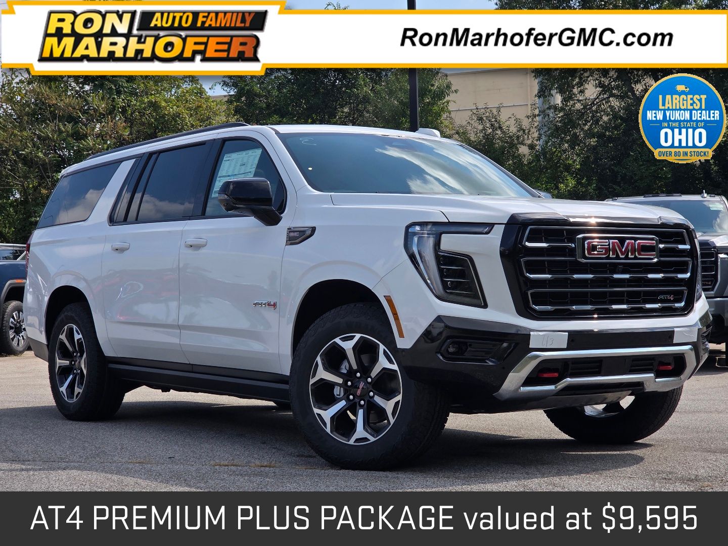Summit White 2026 GMC Yukon XL SUV / Crossover Four-Wheel Drive 