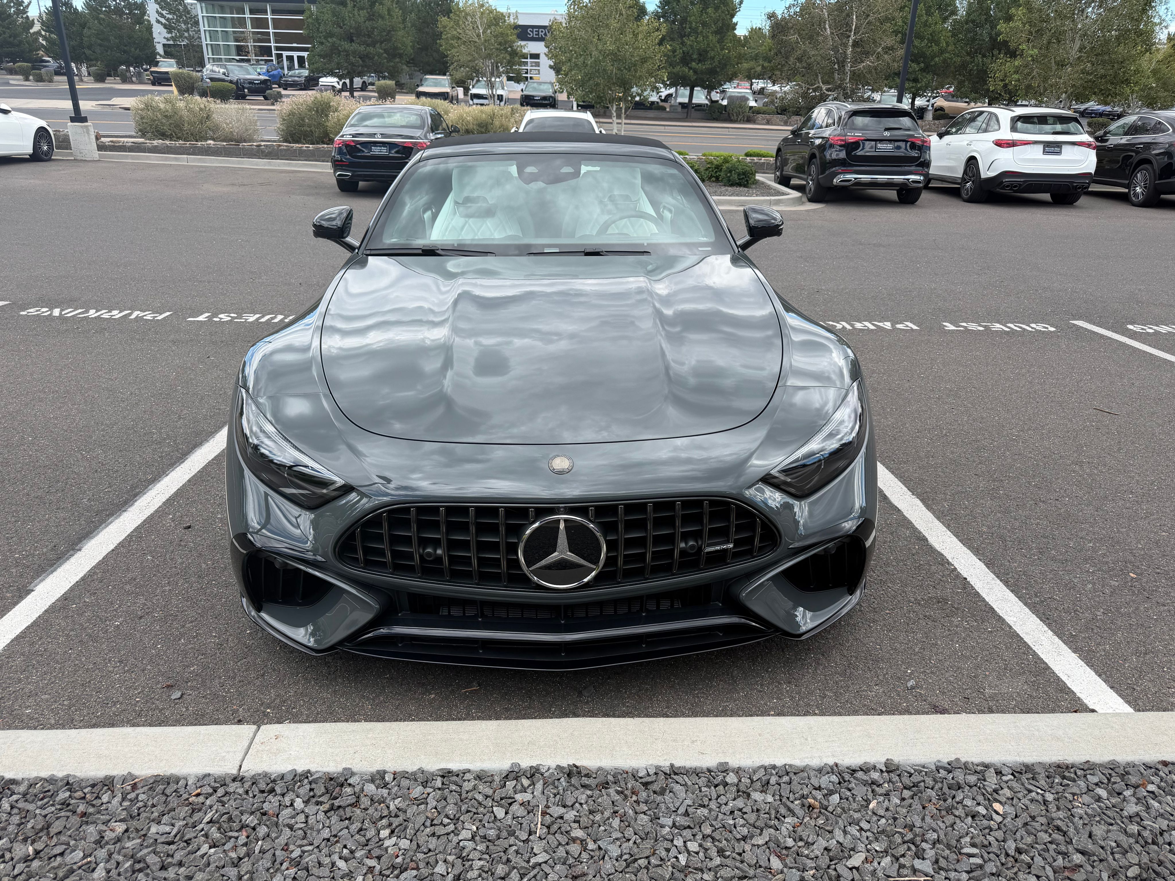 Certified Used 2026 MANUFAKTUR Silicon Gray Mercedes-Benz SL 63 AMG® image 3