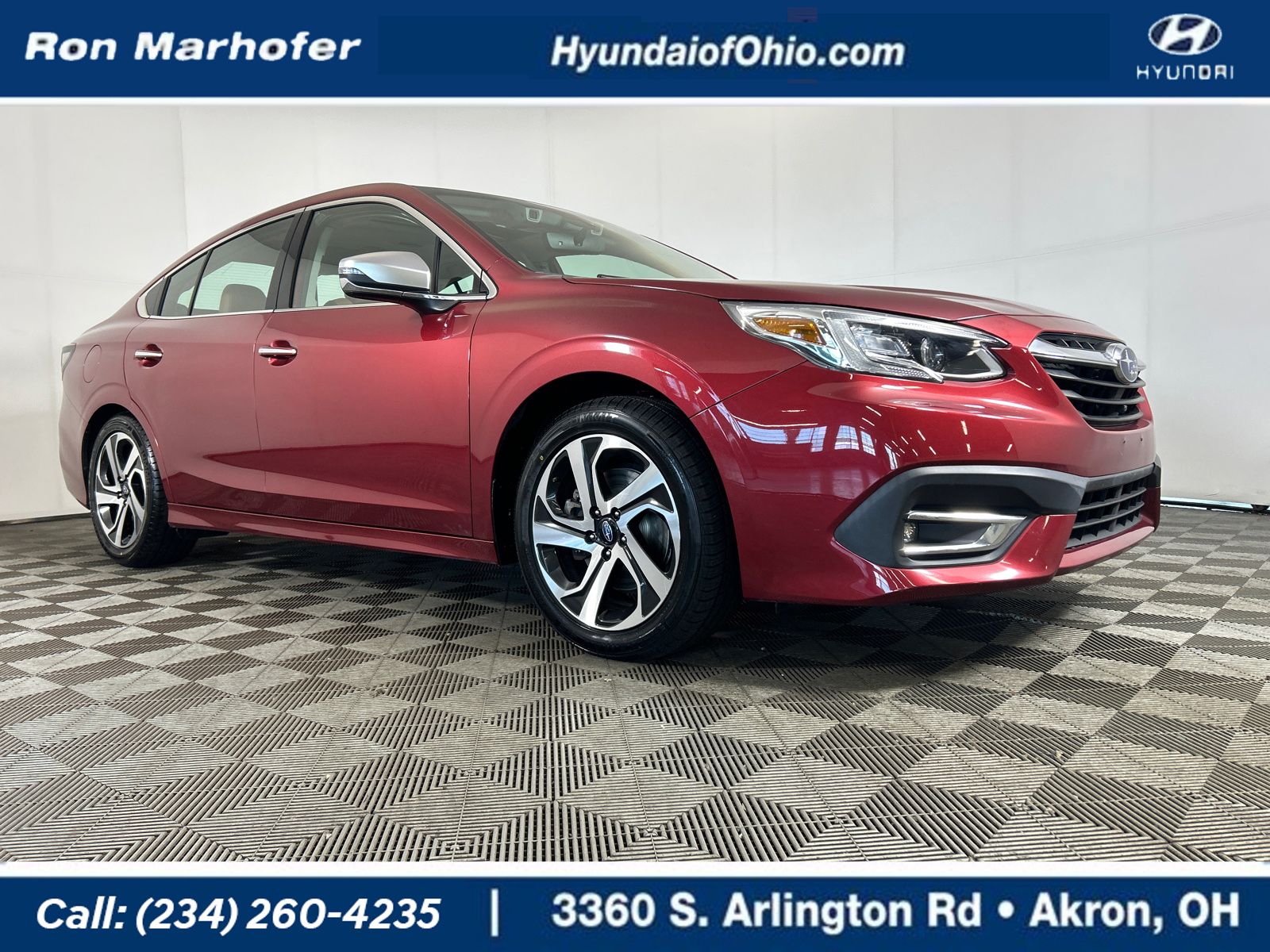 Crimson Red Pearl 2022 Subaru Legacy Sedan All-Wheel Drive Continuously Variable Transmission