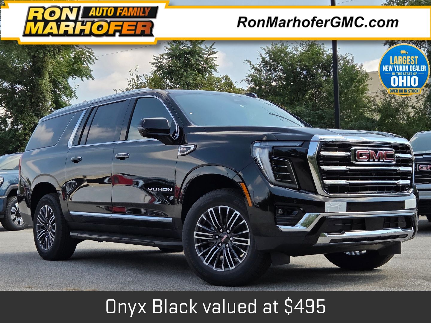 Onyx Black 2026 GMC Yukon XL SUV / Crossover Four-Wheel Drive 