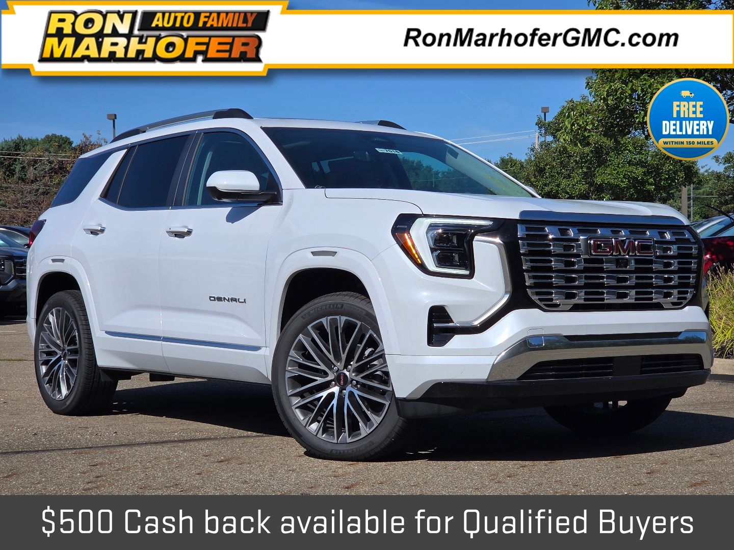 Glacier White Tricoat 2027 GMC Terrain SUV / Crossover Four-Wheel Drive 8-Speed Automatic Overdrive