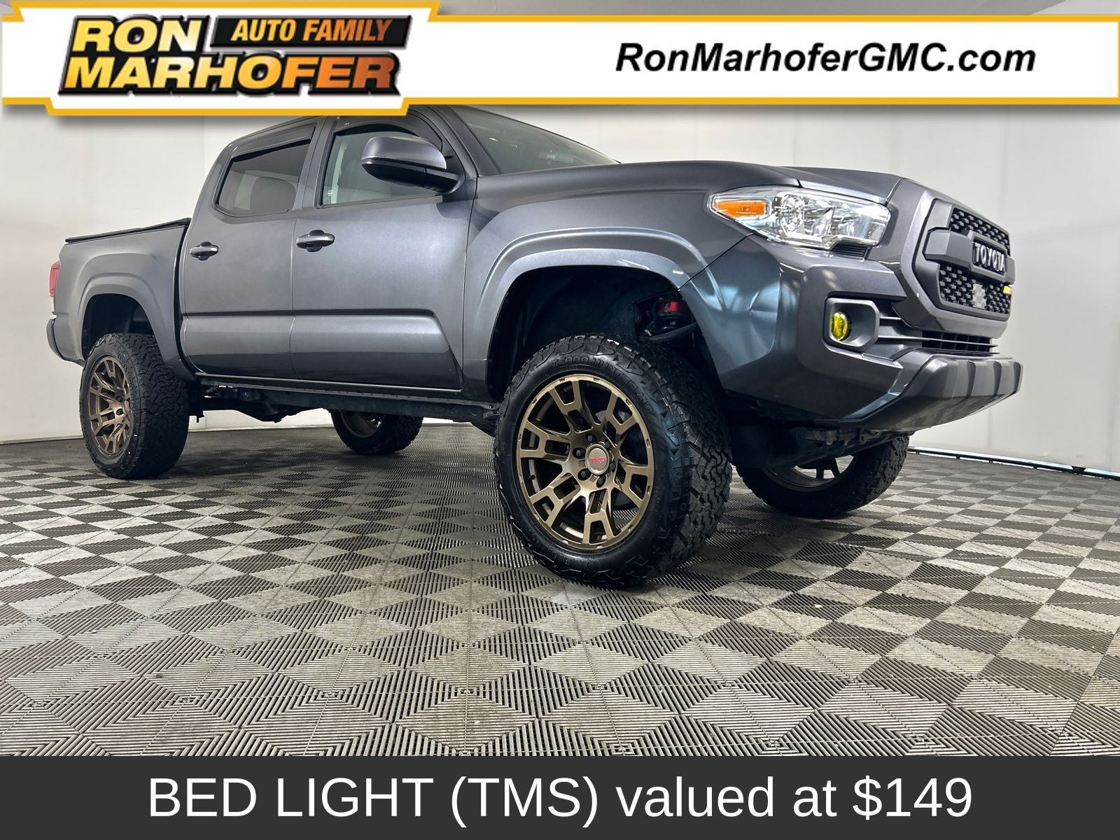 Magnetic Gray Metallic 2023 Toyota Tacoma Pickup Truck Four-Wheel Drive 6-Speed Automatic