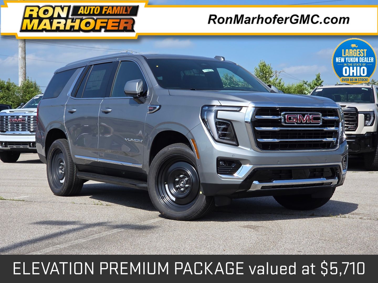Sterling Metallic 2026 GMC Yukon SUV / Crossover Four-Wheel Drive 