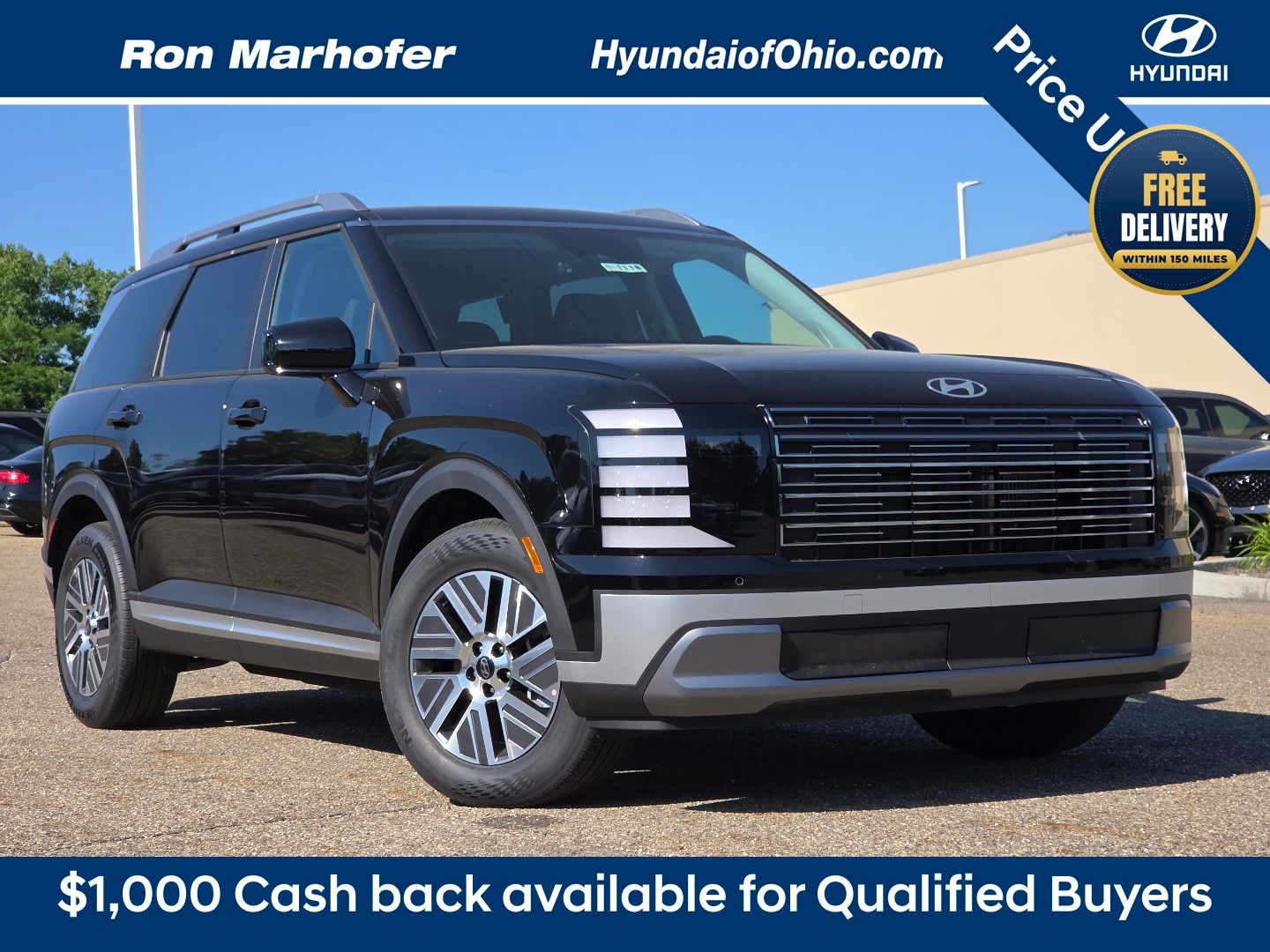 Abyss Black Pearl 2026 Hyundai Palisade Hybrid SUV / Crossover All-Wheel Drive 6-Speed Automatic