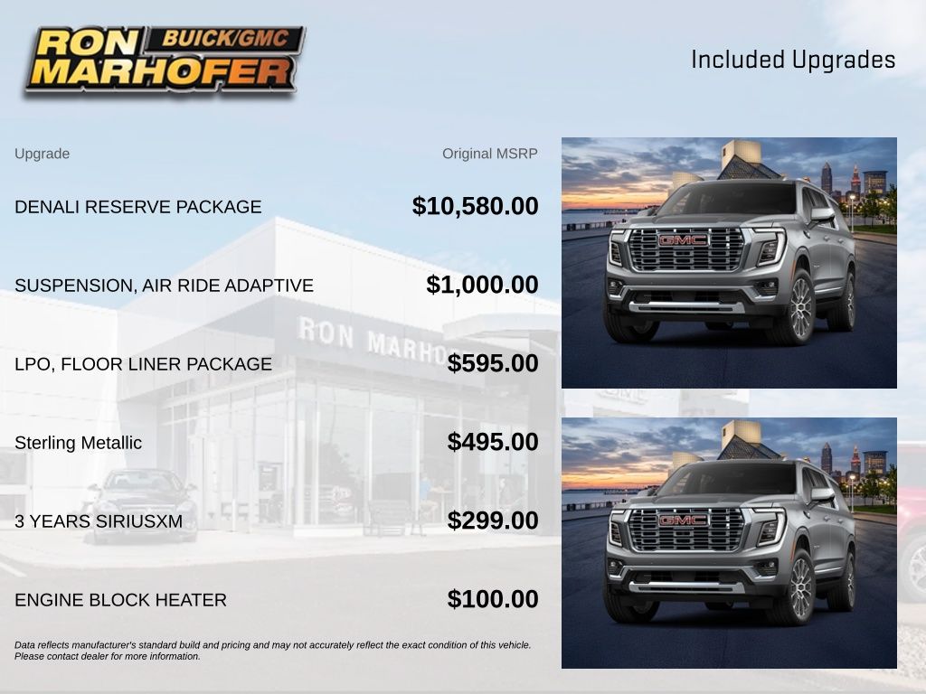 2026 Sterling Metallic GMC Yukon XL Denali 4X4 SUV