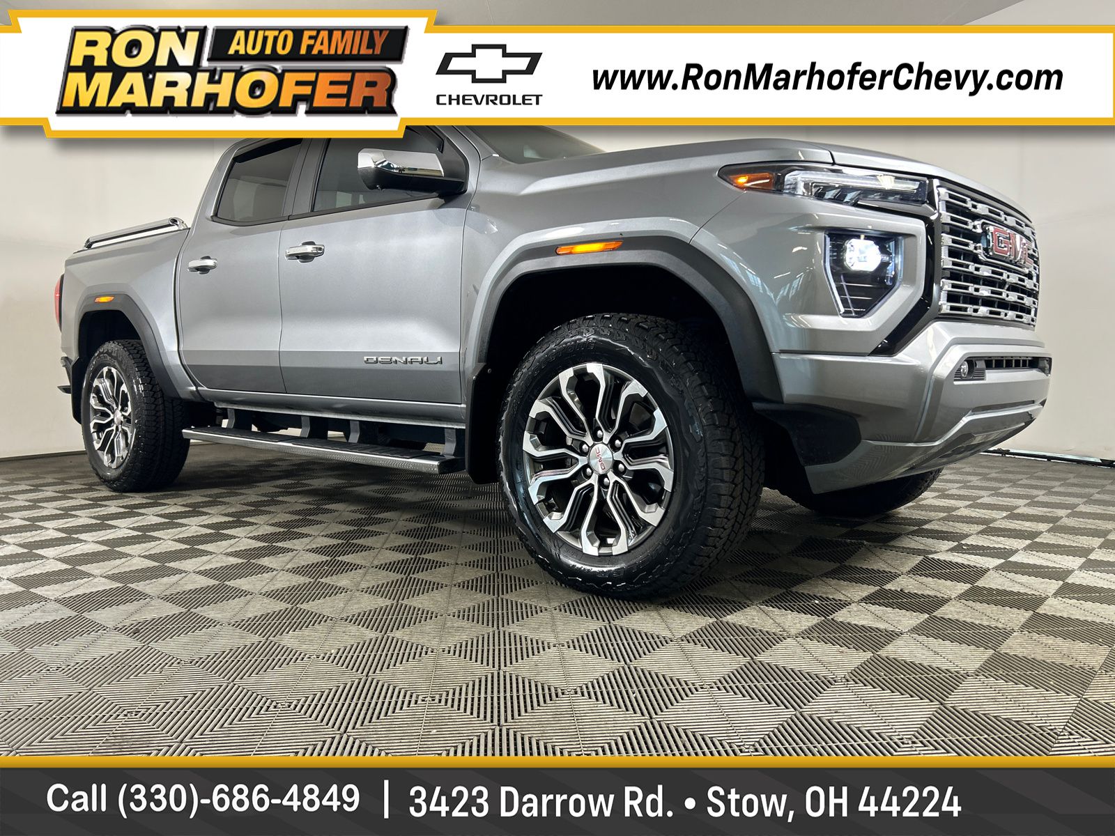 Sterling Metallic 2023 GMC Canyon Pickup Truck Four-Wheel Drive 8-Speed Automatic