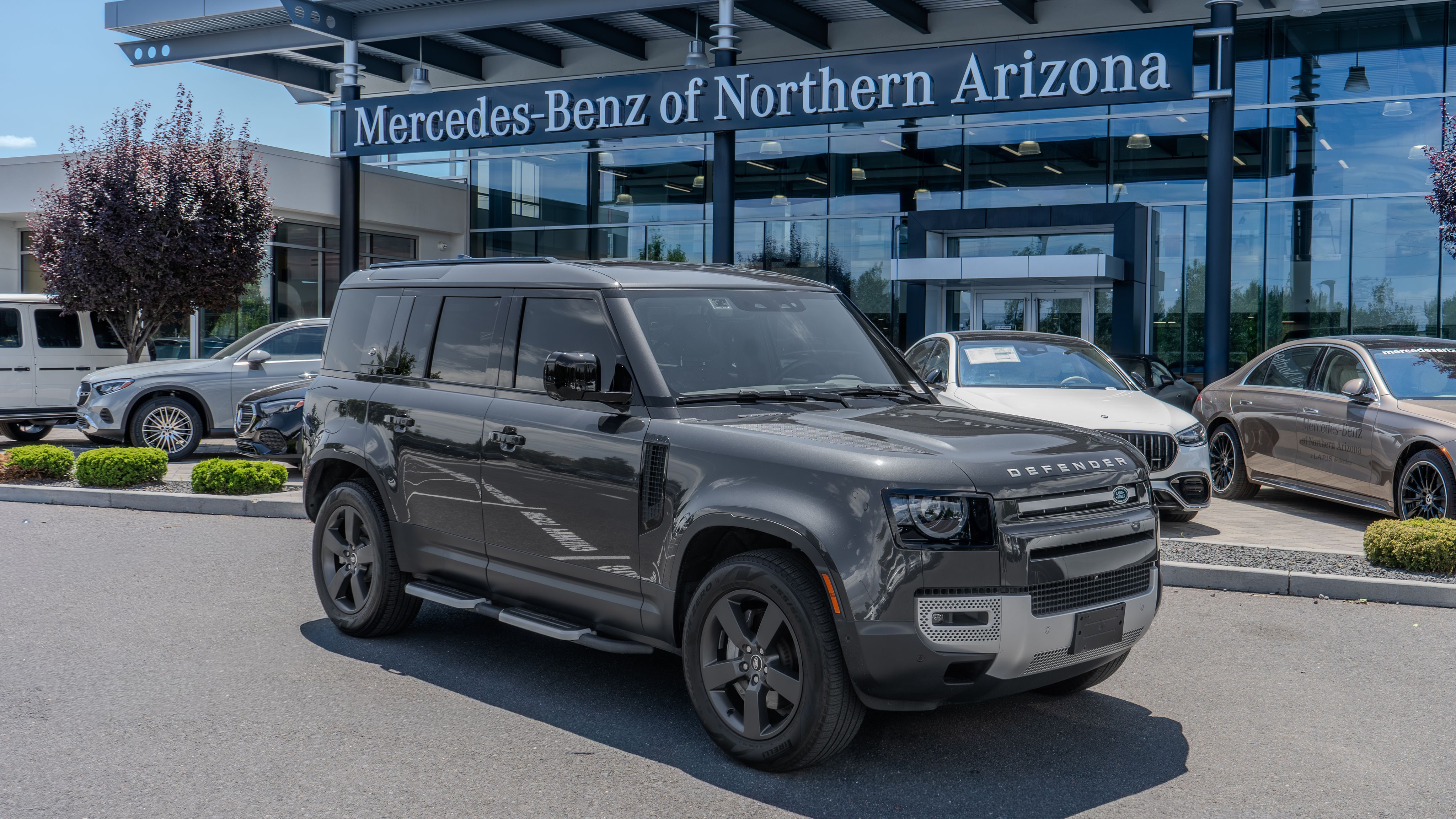 Carpathian Gray Premium Metallic 2023 Land Rover Defender SUV / Crossover All-Wheel Drive 8-Speed Automatic