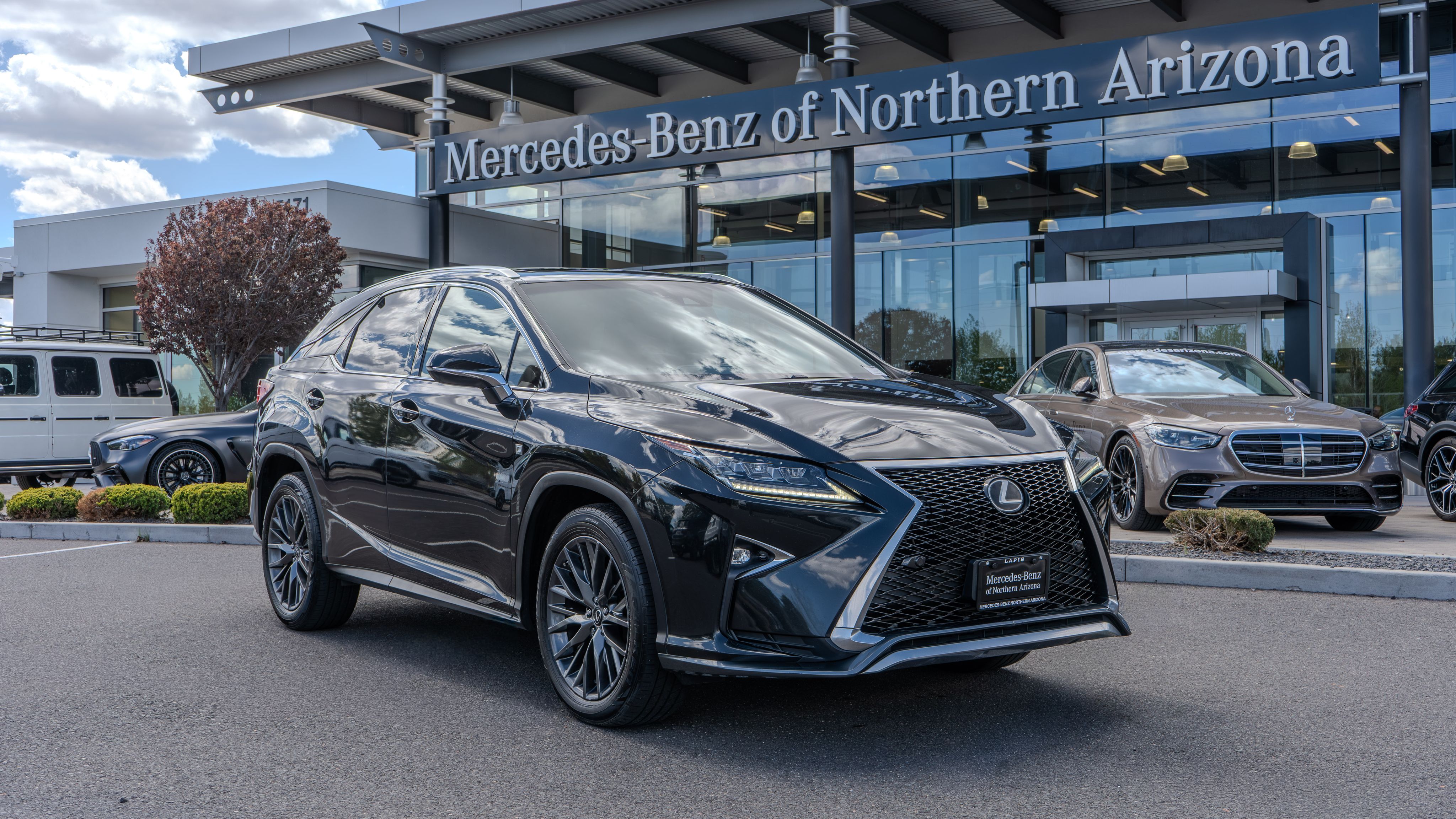 Black (Obsidian) 2017 Lexus RX 350 F Sport AWD SUV / Crossover All-Wheel Drive 8-Speed Automatic