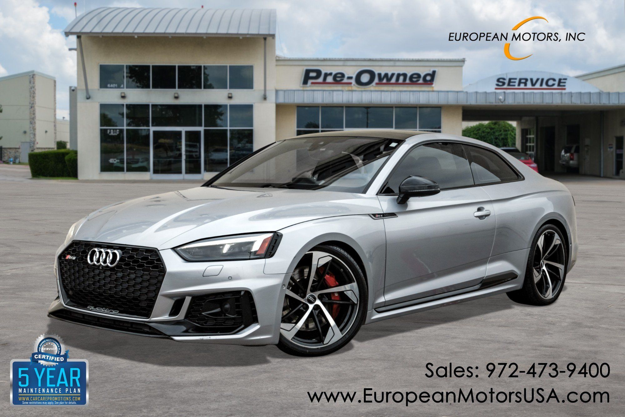 2019 Audi RS 5 2.9 TFSI quattro AWD