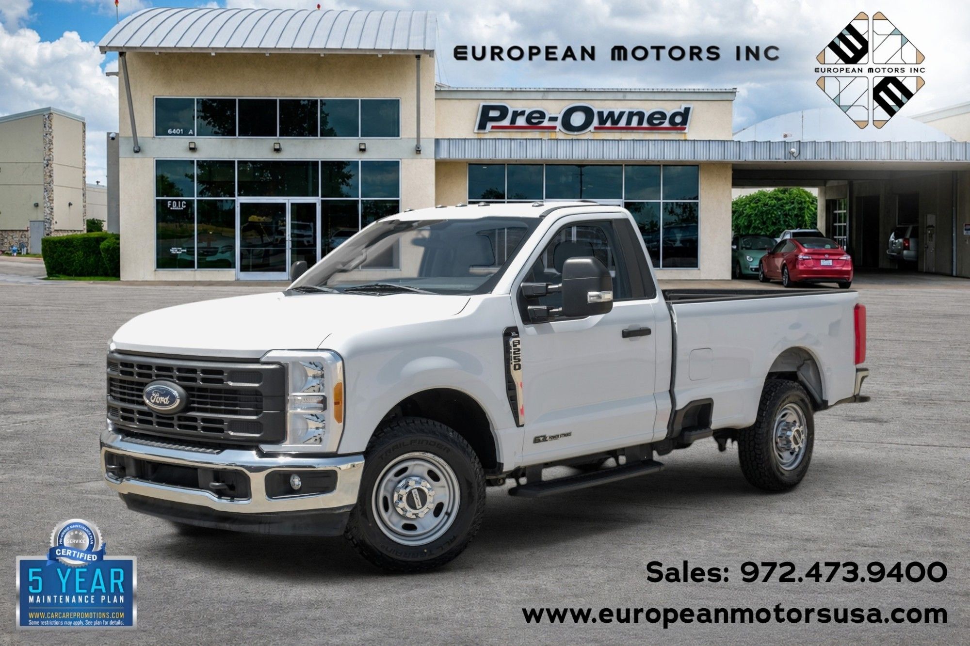 Oxford White 2023 Ford F-250 Super Duty Pickup Truck 4X2 Automatic