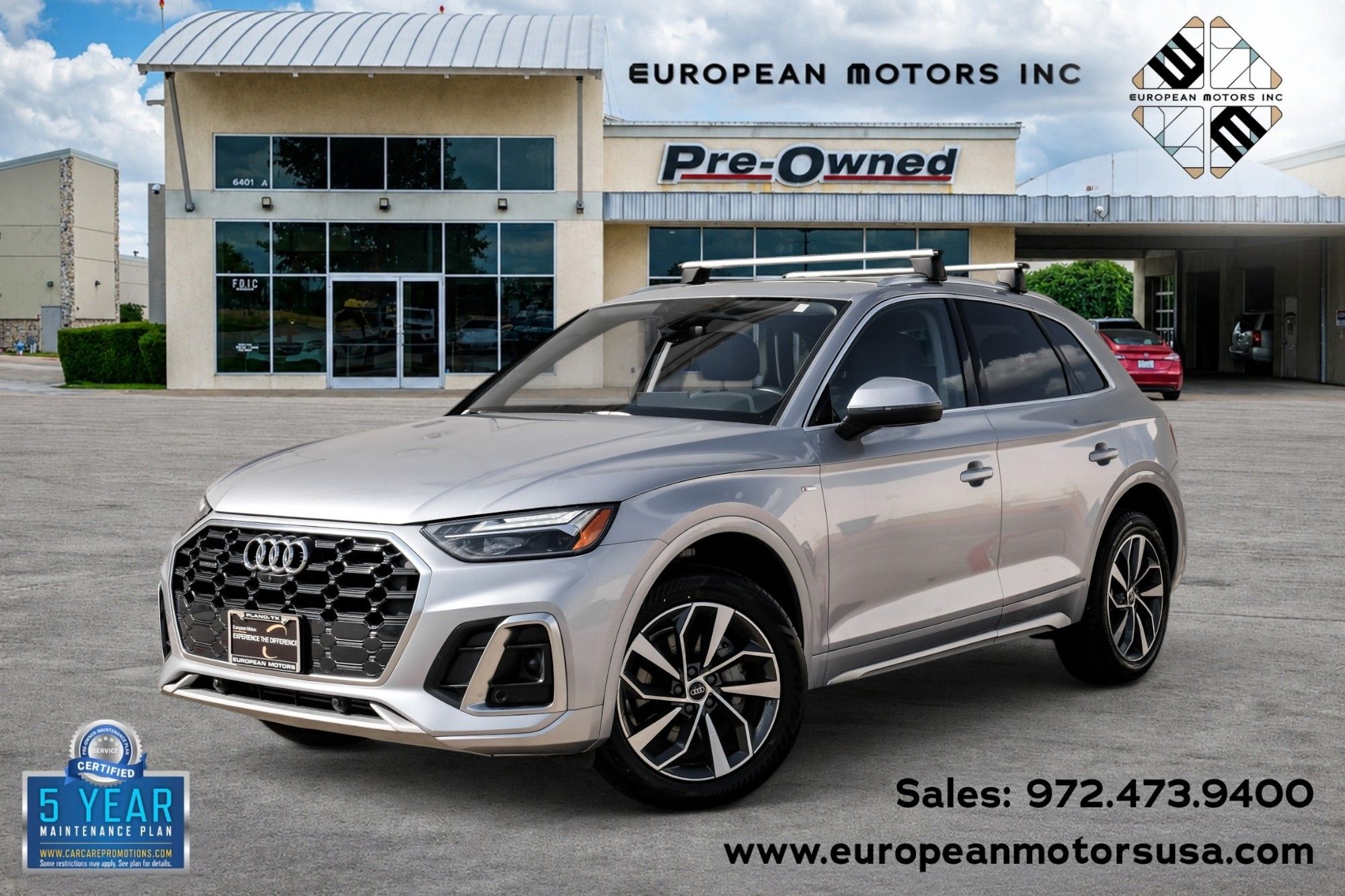 Florett Silver Metallic 2024 Audi Q5 SUV / Crossover All-Wheel Drive 7-Speed Automatic