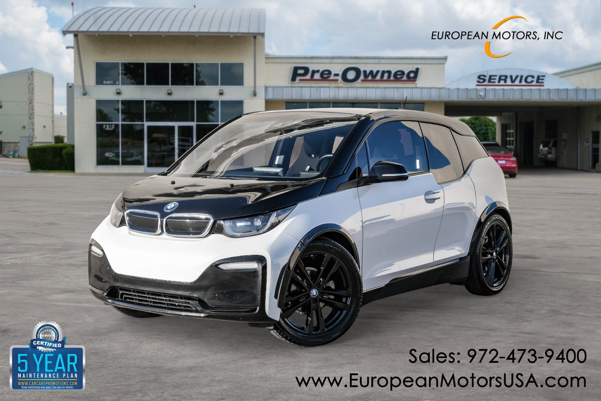 2018 BMW i3 94 Ah s RWD with Range Extender