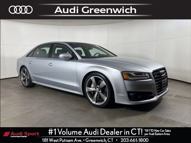 Florett Silver Metallic 2018 Audi A8 4.0 TFSI quattro Sedan 8-Speed Automatic