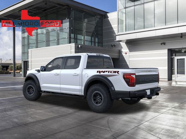 2025 Space White Metallic Ford F-150 Raptor 4X4 Truck