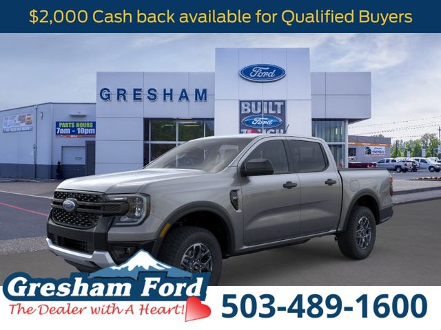 Carbonized Gray Metallic 2026 Ford Ranger Pickup Truck Four-Wheel Drive Automatic