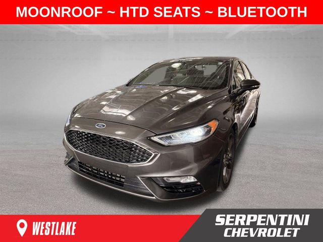 Gray (Magnetic) 2017 Ford Fusion Sedan All-Wheel Drive 6-Speed Automatic