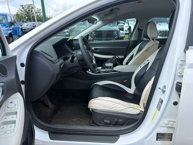 2022 Quartz White Hyundai Sonata SEL FWD Sedan