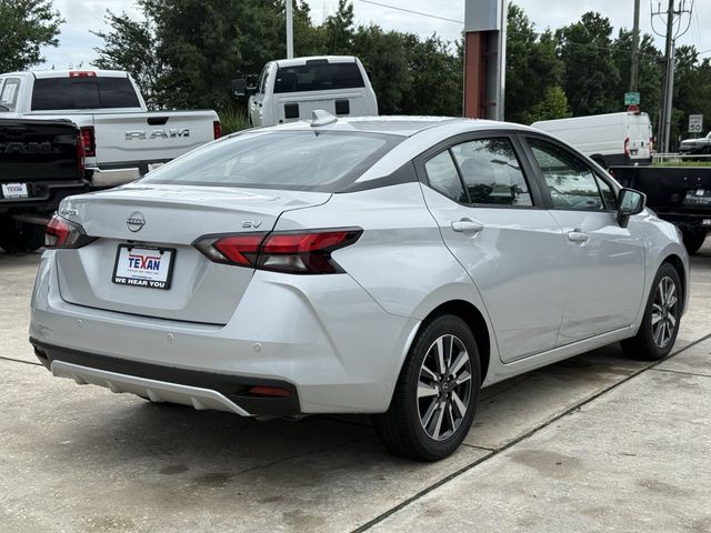 2024 Nissan Versa 1.6 SV Silver at Durrett Motor Company