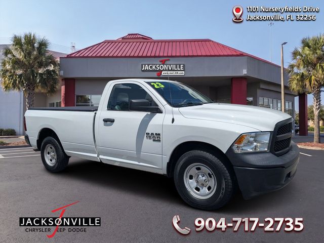 Bright White Clearcoat 2023 RAM 1500 Pickup Truck 4X2 8-Speed Automatic