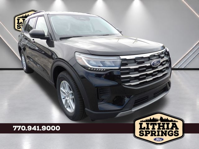 Black Metallic 2026 Ford Explorer SUV / Crossover Rear-Wheel Drive Automatic